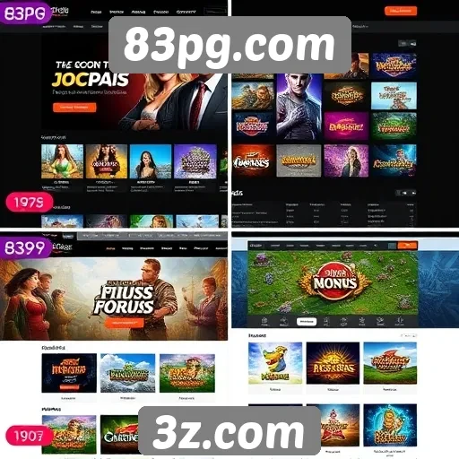 A evolução do design do site 83pg ao longo do tempo