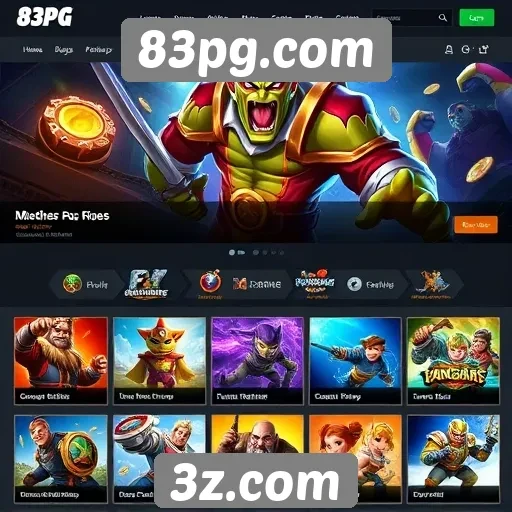 Como o 83pg.com se destaca entre sites de jogos